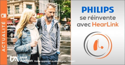 Philips Hearlink, l'aide auditive connectée qui propose un service innovant de situations