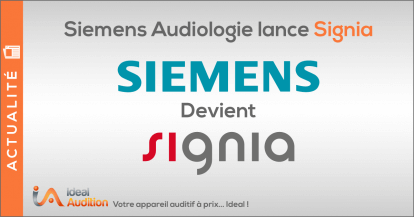 Siemens Audiologie lance la gamme d'appareils auditifs Signia 