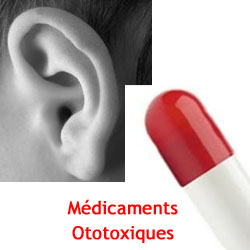 Médicaments ototoxiques dégradent l'audition 