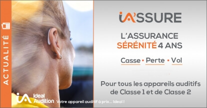 IA'SSURE : L'assurance appareil auditif Casse, Perte et vol à seulement 99€