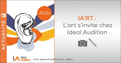 L’art s’invite chez Ideal Audition le temps d’une exposition temporaire !