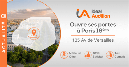 Nouveau : Ideal Audition ouvre à Paris 16e