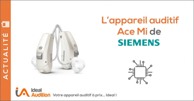 L'aide auditive Ace Micon Siemens