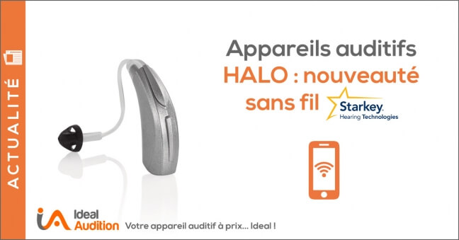 Appareil auditif Bluetooth Halo