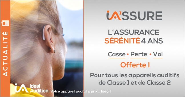 Assurance IA'SSURE casse, perte, vol offerte
