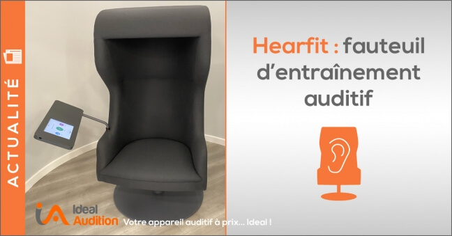 Fauteuil Hearfit entrainement auditif