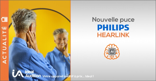 puce hearlink Philips appareil auditif 2021