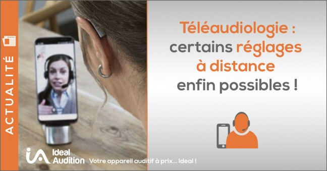 Téléaudiologie : réglages à distance d'un appareil auditif par l'audioprothésiste