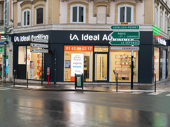 Vitrine centre Asnières sur Seine