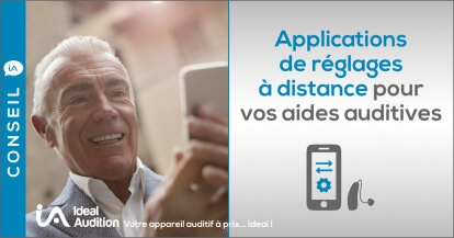 Les principales applications de réglages à distance pour vos aides auditives 