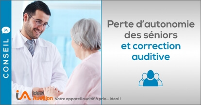 Perte d'autonomie des séniors et perte auditive