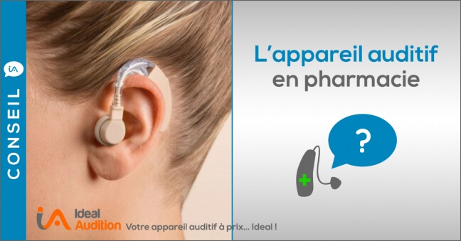 appareil auditif pas cher vendu en pharmacie