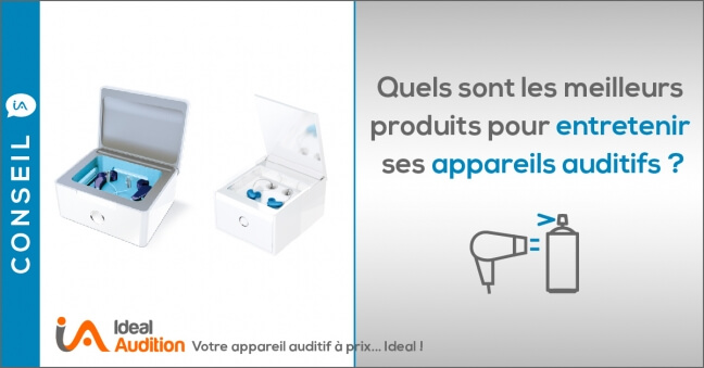 Accessoires entretien appareils auditifs