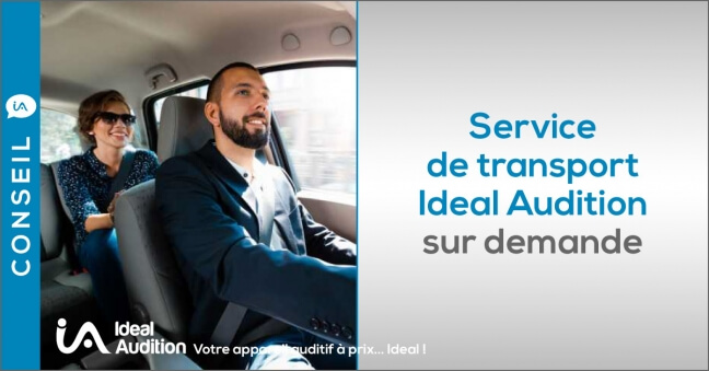 Service de transport Ideal Audition à domicile 