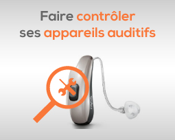 Contrôle appareil auditif