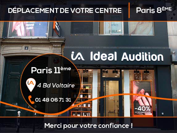 Appareils auditifs centre Paris 8e - Saint-Lazare