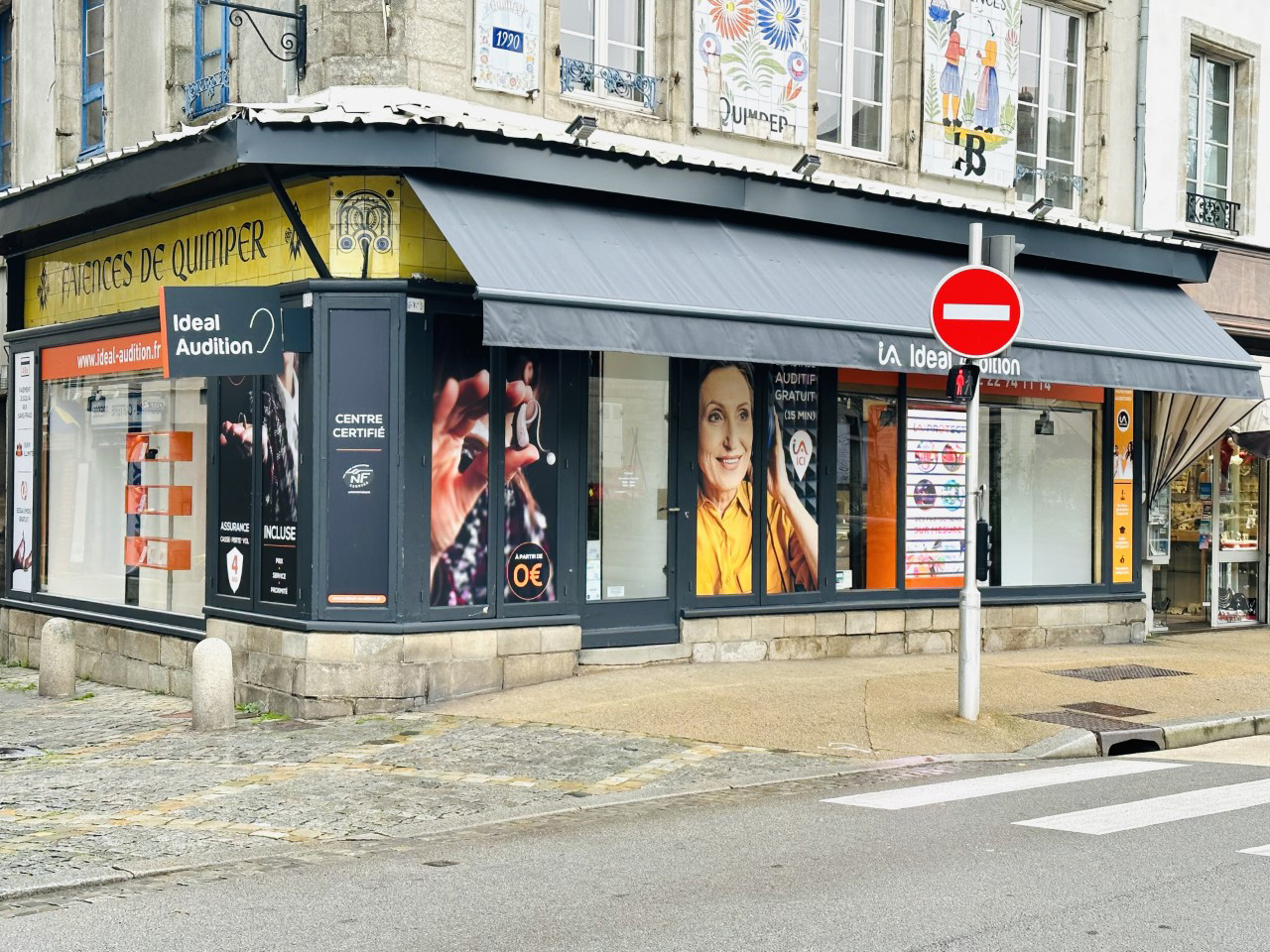 Vitrine centre Quimper